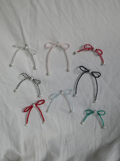 BEADED BOWS