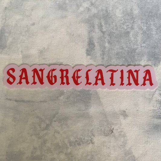 SANGRE LATINA STICKER