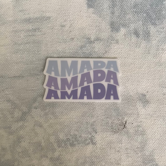 AMADA STICKER